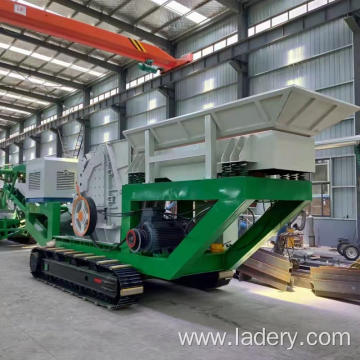 Crawler Type Wheel Type Mobile Jaw Crushing Station